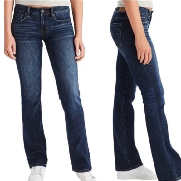 American Eagle Favorite Boyfriend Style Jeans Size 2 - Picture 2 of 12